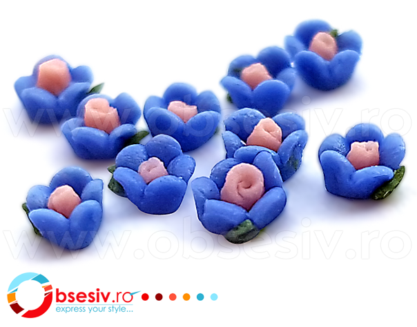 Flori Ceramica Unghii, Cod FC04, 10 Buc.